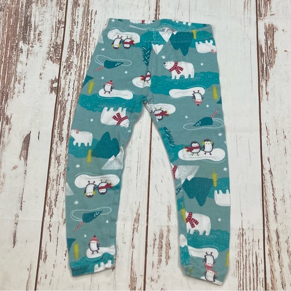 Carter’s Pajama Set Blue Christmas Long Sleeve Shirt & Pants Sz 2T - Picture 6 of 11